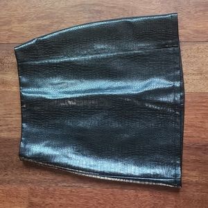 TopShop | Pleather Skirt
